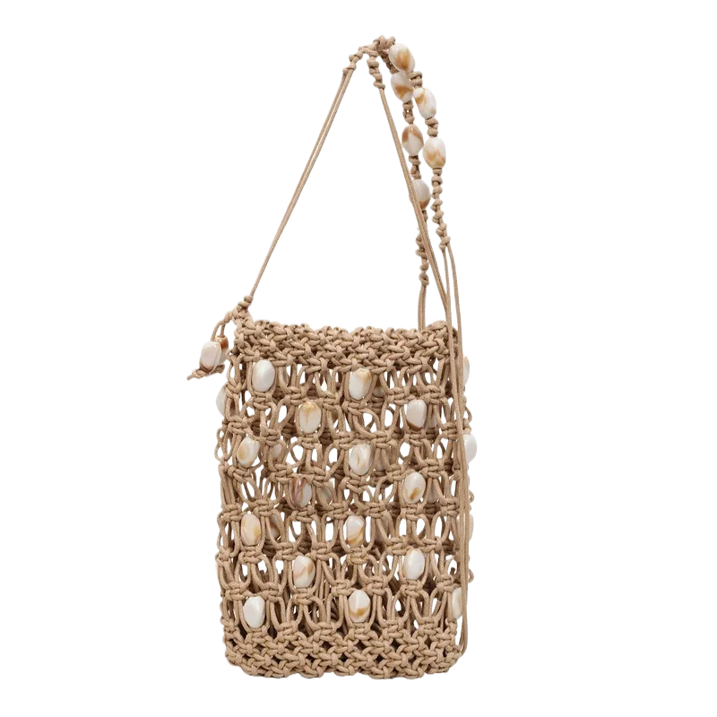 Women's Handmade Seashell Woven Crossbody Bag Mini Boho Summer Beach Vacation Resort Phone Bag
Women's Handmade Seashell Woven Crossbody Bag Mini Boho Summer Beach Vacation Resort Phone Bag