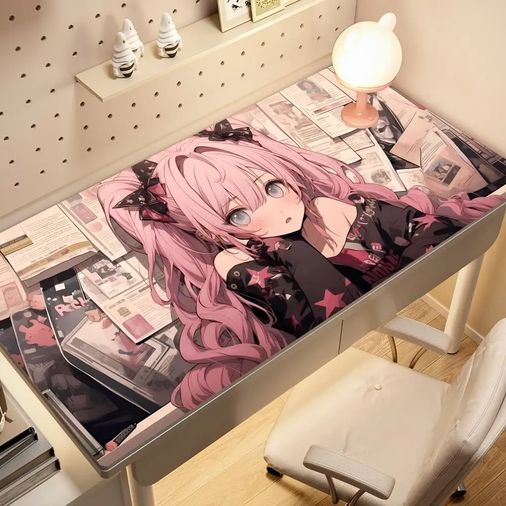 Kawaii коврик для мыши с девушкой XXL игровые аксессуары офисная игровая клавиатура с розовыми волосами для девушек Настольный коврик нескользящий большой резиновый коврик для мыши для ноутбука
Kawaii коврик для мыши с девушкой XXL игровые аксессуары офисная игровая клавиатура с розовыми волосами для девушек Настольный коврик нескользящий большой резиновый коврик для мыши для ноутбука