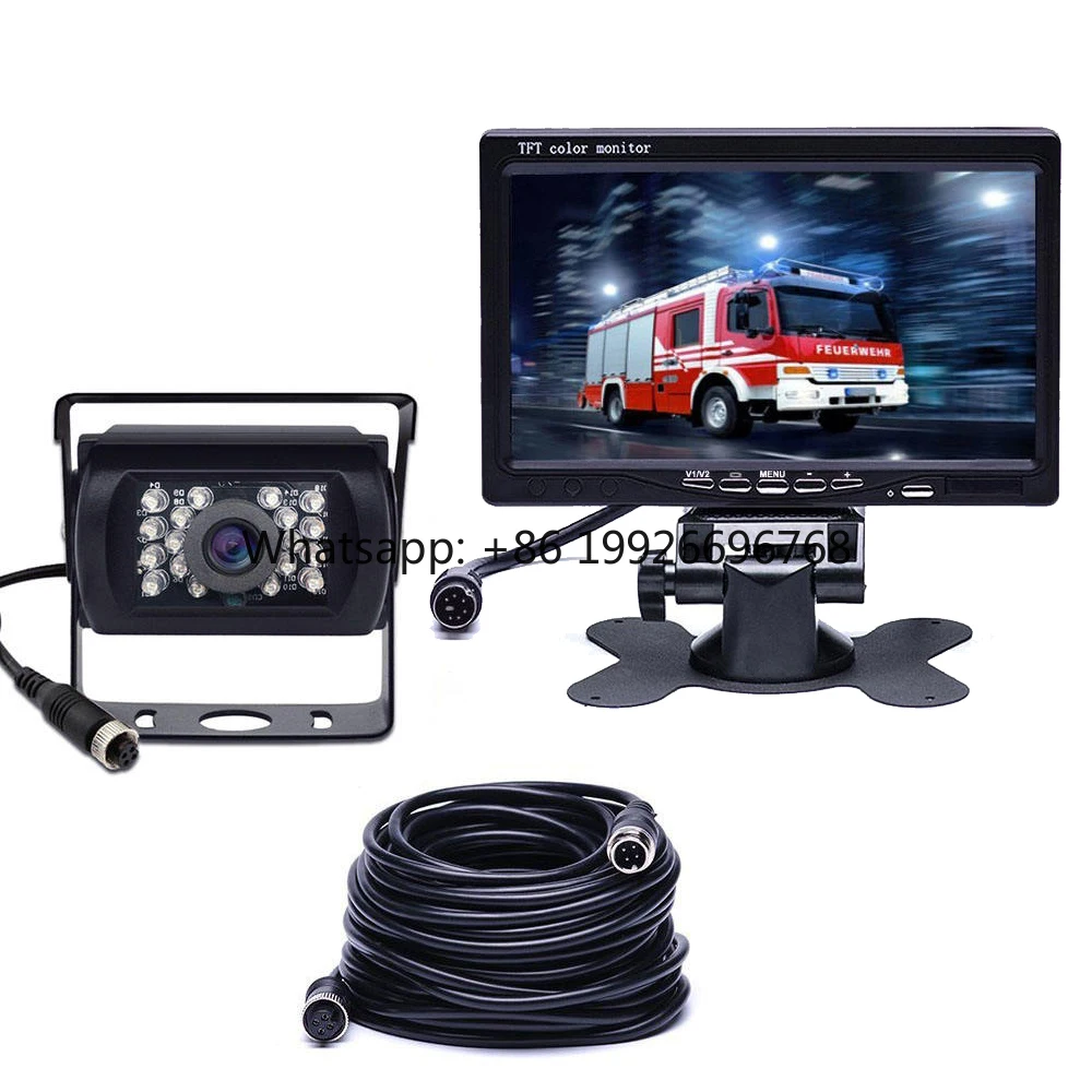 for Car 12V Rear View Bus Heavy Duty 24V Forklift RV Vehicle AHD 1080P 7 Inch HD LCD Car Truck Camera System
for Car 12V Rear View Bus Heavy Duty 24V Forklift RV Vehicle AHD 1080P 7 Inch HD LCD Car Truck Camera System
