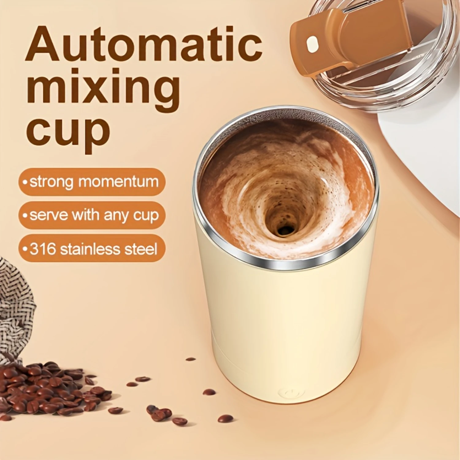 Stainless Steel Insulation Cup | Double Layer Vacuum | Portable Milk & Coffee Cup | Automatic Stirring Cup
Stainless Steel Insulation Cup | Double Layer Vacuum | Portable Milk & Coffee Cup | Automatic Stirring Cup