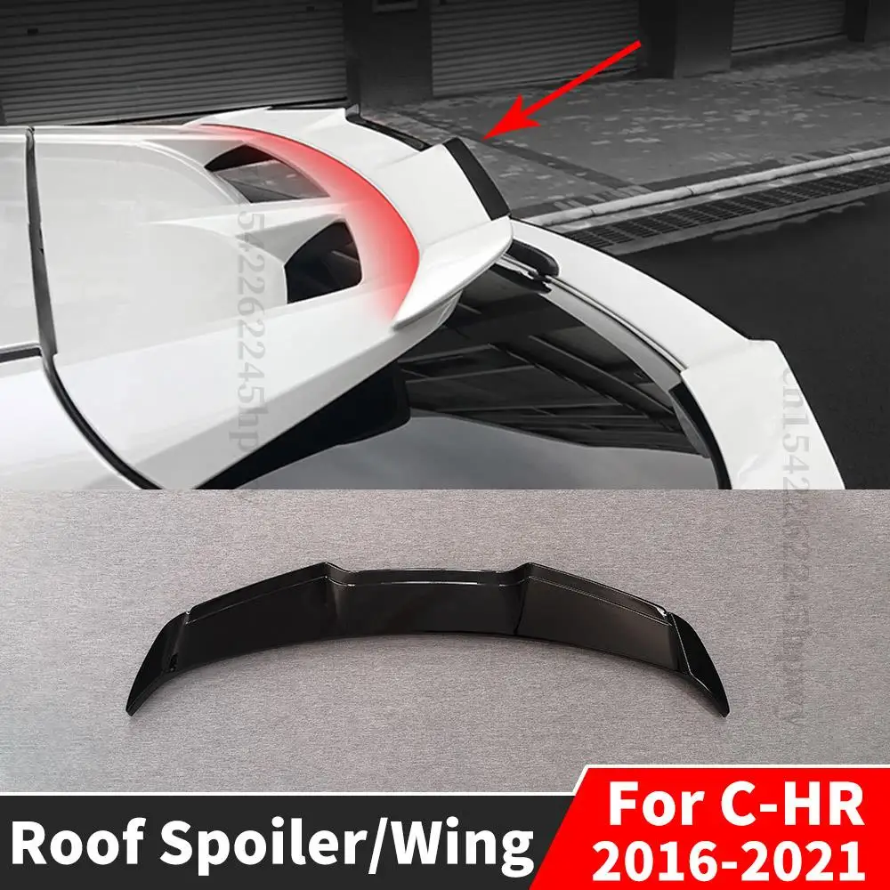 Roof Rear Spoiler Wing High Quality Air Deflector Splitter Accessories Trunk Spoiler For Toyota CHR C-HR 2016 2017 2016-2021
Roof Rear Spoiler Wing High Quality Air Deflector Splitter Accessories Trunk Spoiler For Toyota CHR C-HR 2016 2017 2016-2021