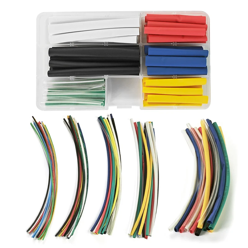 Heat Shrinkable Insulation Tube Set Of 60/70 Pieces Of Shrinkable Insulation Pipe Shrinkable Pipe Wire Cable Sleeves Kit Tools
Heat Shrinkable Insulation Tube Set Of 60/70 Pieces Of Shrinkable Insulation Pipe Shrinkable Pipe Wire Cable Sleeves Kit Tools