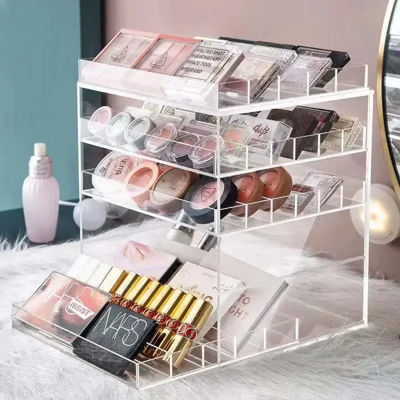 Drawer Acrylic Eye Shadow Storage Box For Powder Cake Blush Cosmetics Jewelry Storage Box Desktop Dustproof Rack Makeup
Drawer Acrylic Eye Shadow Storage Box For Powder Cake Blush Cosmetics Jewelry Storage Box Desktop Dustproof Rack Makeup
