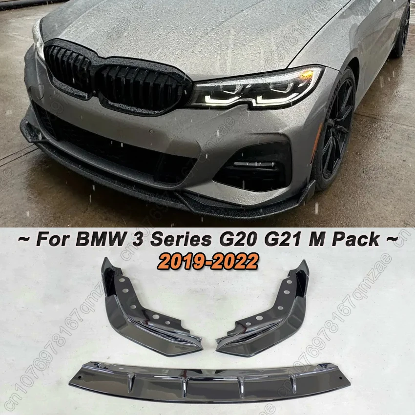 For BMW 3 Series G20 G21 G28 2019-2022 M Pack Front Bumper Lip Chin Accessories Splitter Tuning Body Kit Spoiler Trim Styling
For BMW 3 Series G20 G21 G28 2019-2022 M Pack Front Bumper Lip Chin Accessories Splitter Tuning Body Kit Spoiler Trim Styling