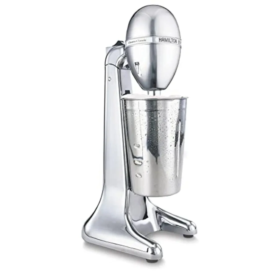 DrinkMaster Electric Drink Mixer Retro Milkshake Maker and Milk Frother 2 Speeds Extra-Large 28 oz. Stainless Steel Cup
DrinkMaster Electric Drink Mixer Retro Milkshake Maker and Milk Frother 2 Speeds Extra-Large 28 oz. Stainless Steel Cup