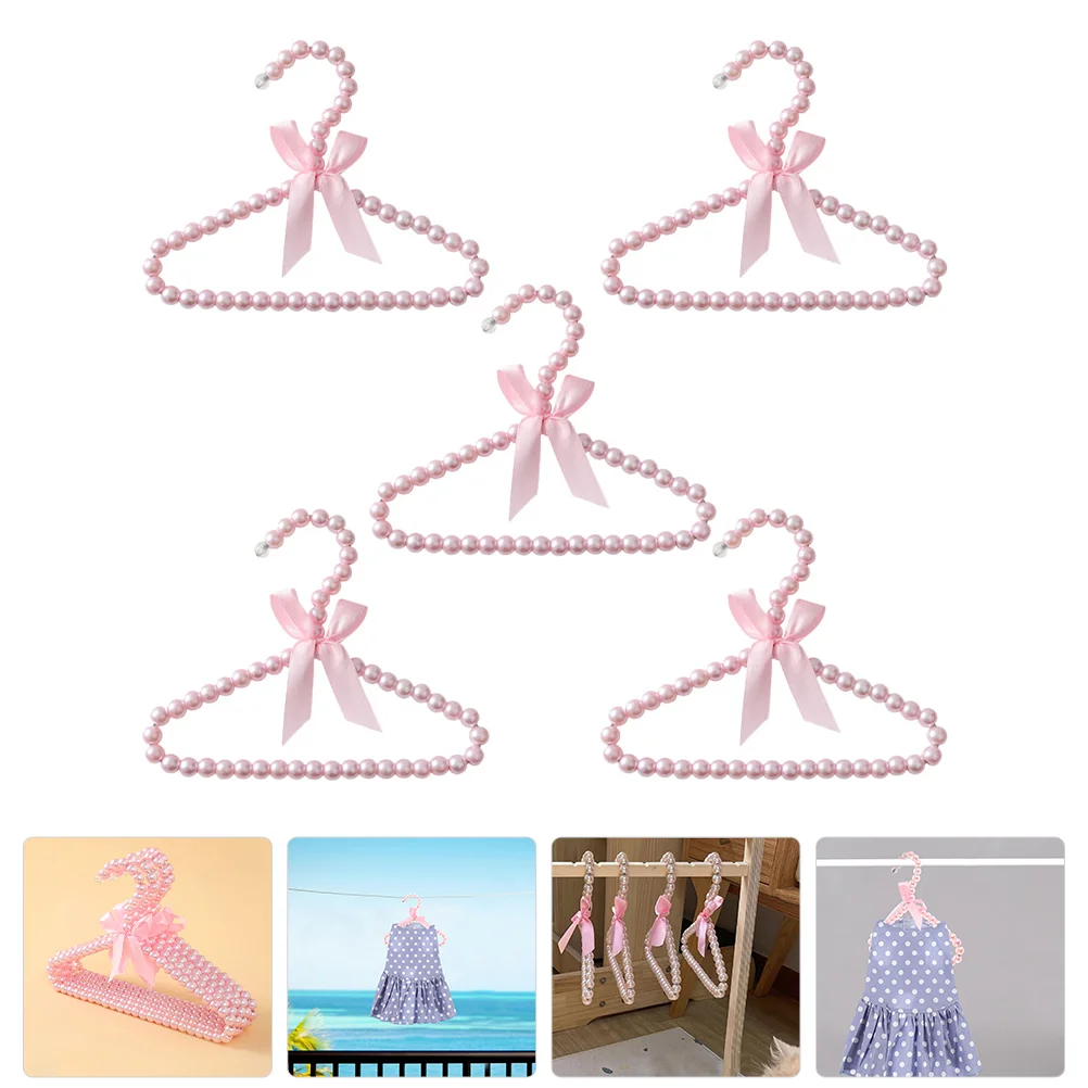 5 Pcs Decorate Children's Pearl Hanger Pant Hangers Baby Toys Plastic Velvet for Clothes
5 Pcs Decorate Children's Pearl Hanger Pant Hangers Baby Toys Plastic Velvet for Clothes