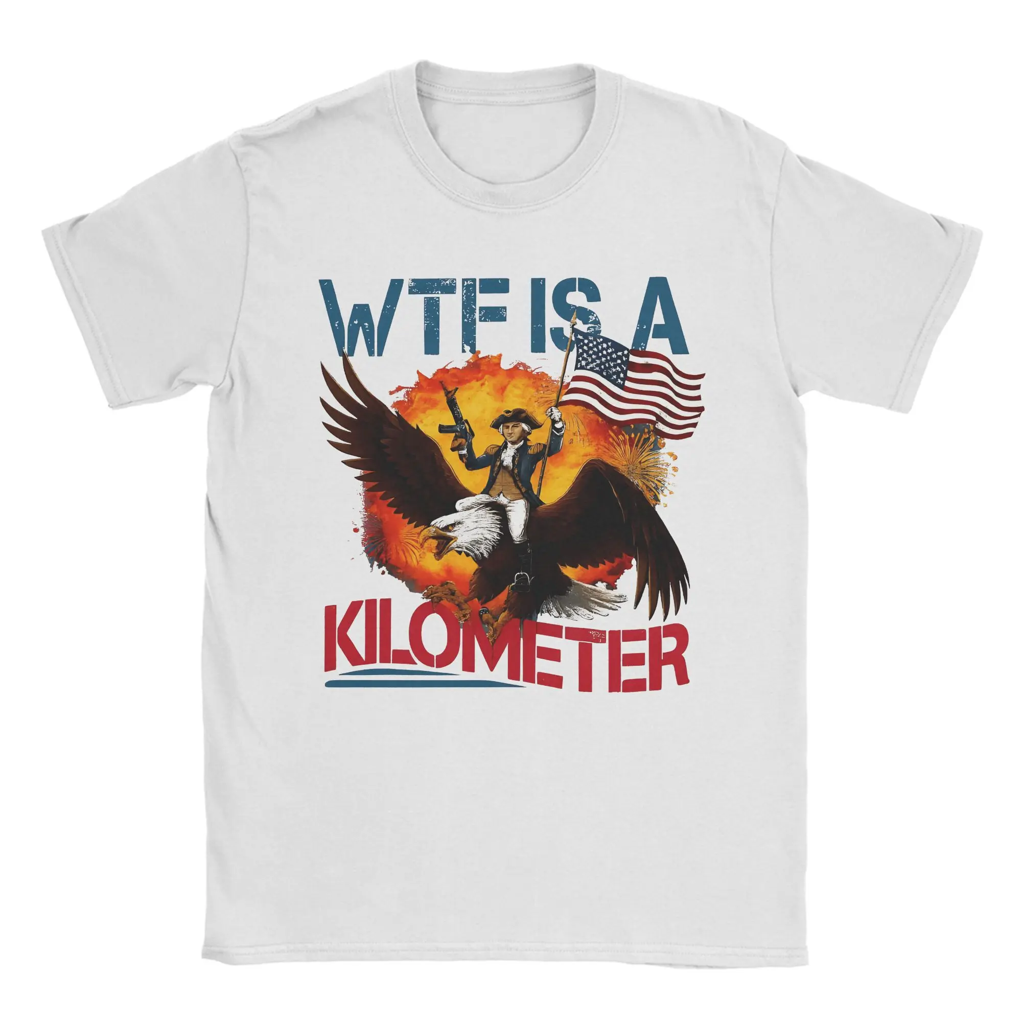 Men's WTF Is A Kilometer T Shirts 100% Cotton Clothing Amazing Short Sleeve Round Collar Tees Gift Idea T-Shirt
Men's WTF Is A Kilometer T Shirts 100% Cotton Clothing Amazing Short Sleeve Round Collar Tees Gift Idea T-Shirt