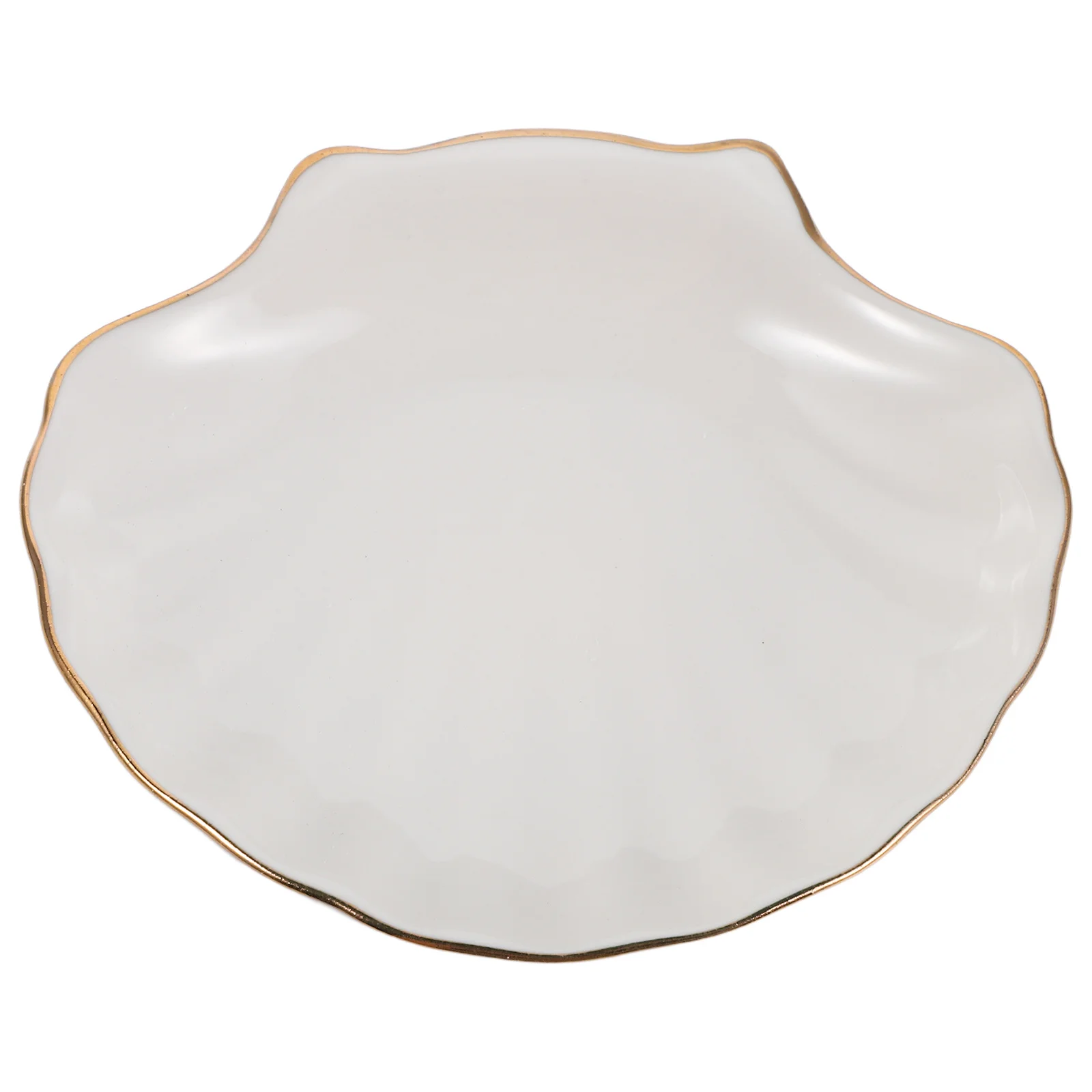 Ceramic Shell Jewelry Dish Elegant White Vanity Tray with Gold Rim for Rings Earrings Bracelets Organizer Shell Dish for Jewelry
Ceramic Shell Jewelry Dish Elegant White Vanity Tray with Gold Rim for Rings Earrings Bracelets Organizer Shell Dish for Jewelry