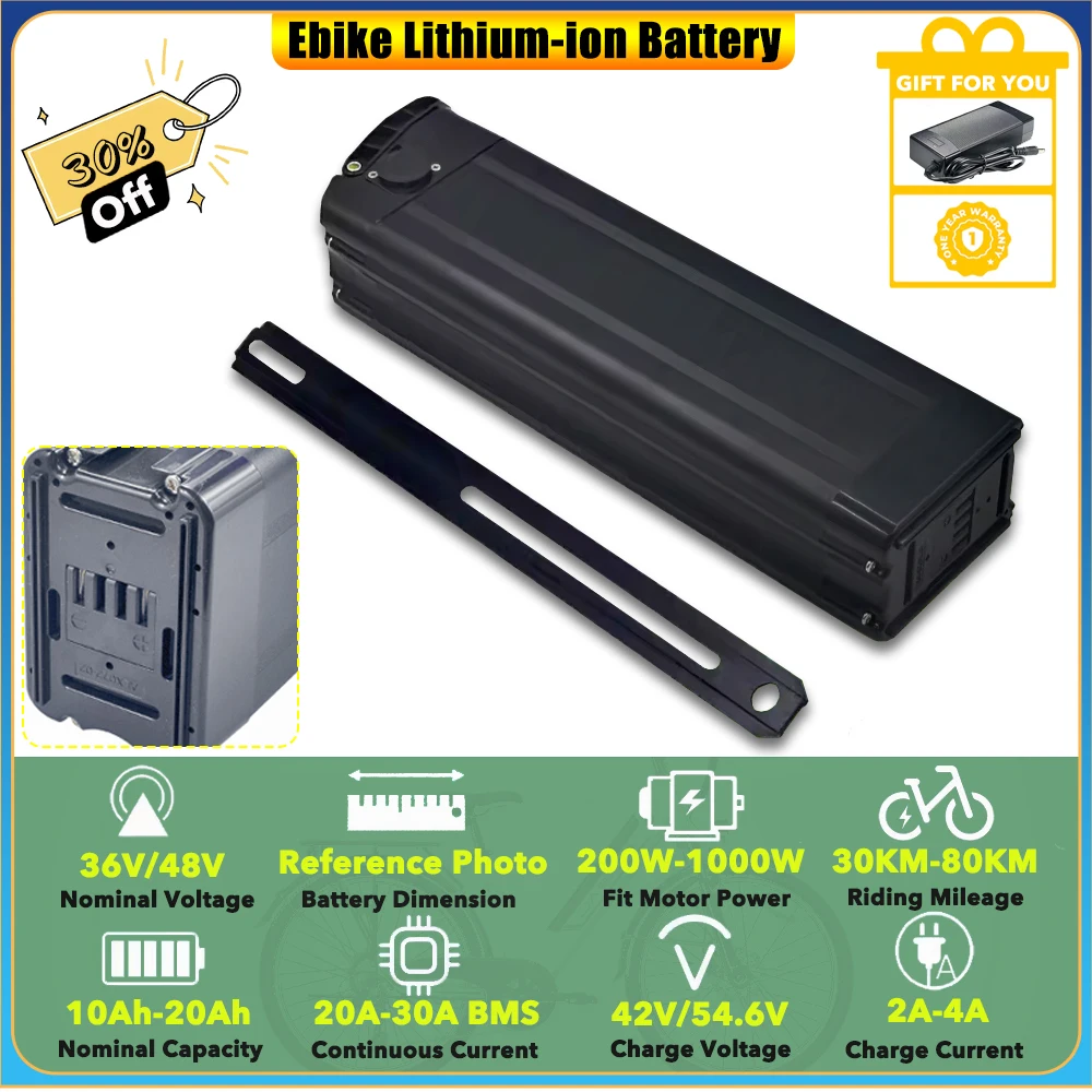 36V 10.4Ah 13Ah 15Ah 17.5Ah 20Ah Silver Fish Lithium-ion Battery Pack for SAMEBIKE C05 Pro Step-through Folding E-Bike
36V 10.4Ah 13Ah 15Ah 17.5Ah 20Ah Silver Fish Lithium-ion Battery Pack for SAMEBIKE C05 Pro Step-through Folding E-Bike