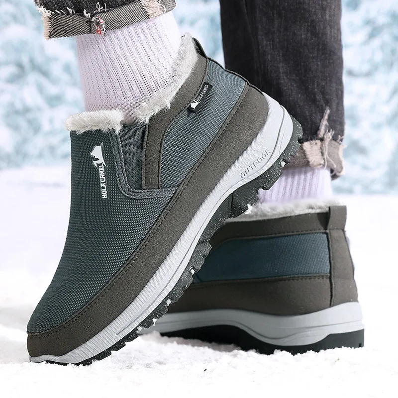 Men Outdoor Snow Boots Anti Slip Warm Cotton Shoes Anti Slip Casual Shoes Large-sized Warm Loafers Comfortable Winter Men Shoes
Men Outdoor Snow Boots Anti Slip Warm Cotton Shoes Anti Slip Casual Shoes Large-sized Warm Loafers Comfortable Winter Men Shoes