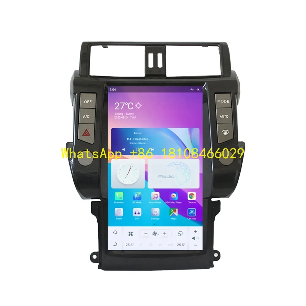 RoadNavi Tesla Style Android 11 Car Radio for Toyota Prado 2014-2017 Car Multimedia Player Wireless Carplay 4G
RoadNavi Tesla Style Android 11 Car Radio for Toyota Prado 2014-2017 Car Multimedia Player Wireless Carplay 4G