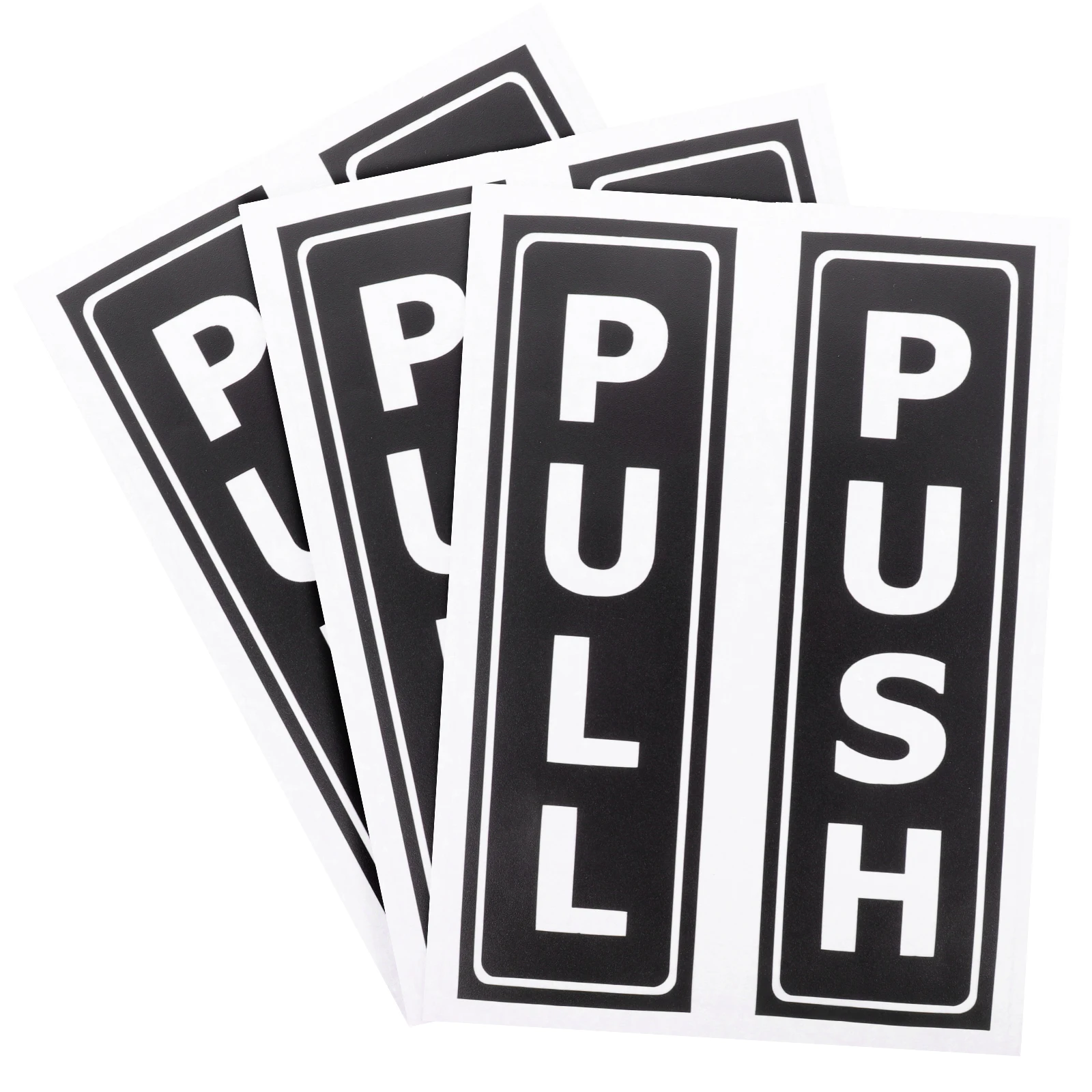 6pcs Pull Push Door Stickers Self Adhesive Signs Reusable Black Sliding Door Logo Tile Glass Metal Surface Decor Home Office
6pcs Pull Push Door Stickers Self Adhesive Signs Reusable Black Sliding Door Logo Tile Glass Metal Surface Decor Home Office