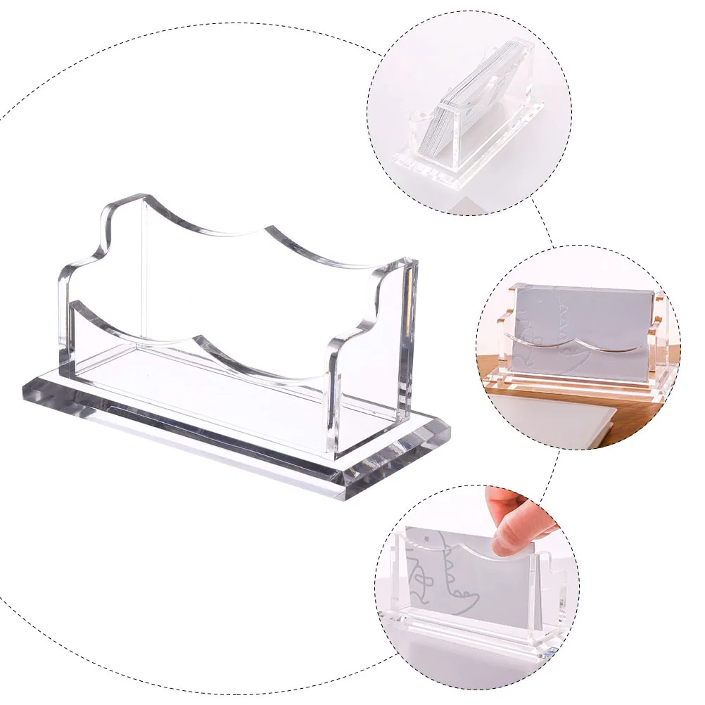 Single Layer Desktop Business Cards Storage Box Transparent Name Cards Holder Large Capacity Office Supplies Organizer
Single Layer Desktop Business Cards Storage Box Transparent Name Cards Holder Large Capacity Office Supplies Organizer