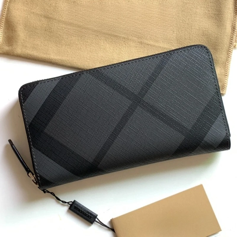 Classic Mens Wallets Checkered Long Wallet Luxury Design Business Zipper Coin Purse Large Capacity Card Holder for Daily Use
Classic Mens Wallets Checkered Long Wallet Luxury Design Business Zipper Coin Purse Large Capacity Card Holder for Daily Use