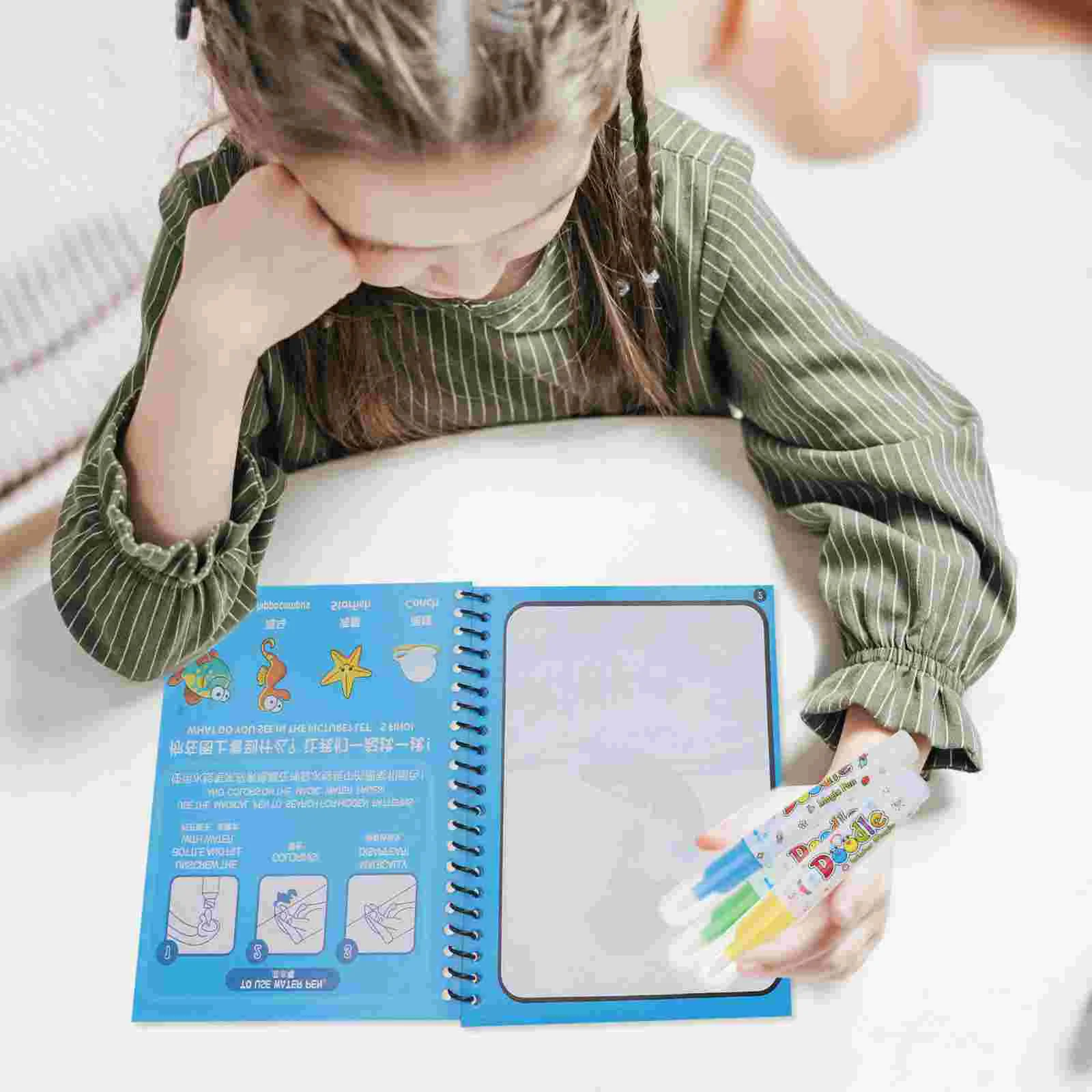 3 Pcs Graffiti Album Water Coloring Book for Children Repeatable Picture Children's Drawing Toys Painting Paper Learning Tools
3 Pcs Graffiti Album Water Coloring Book for Children Repeatable Picture Children's Drawing Toys Painting Paper Learning Tools