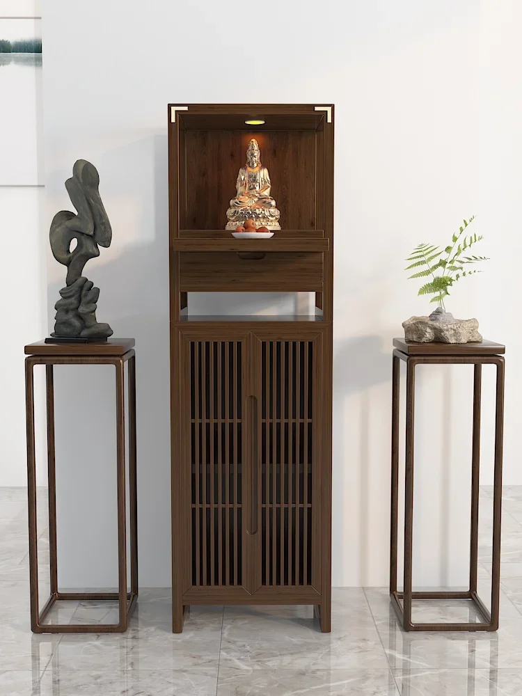 Home Modern Light Luxury Simple Style Solid Wood Altar New Chinese Style Clothes Closet God of Wealth Cabinet
Home Modern Light Luxury Simple Style Solid Wood Altar New Chinese Style Clothes Closet God of Wealth Cabinet