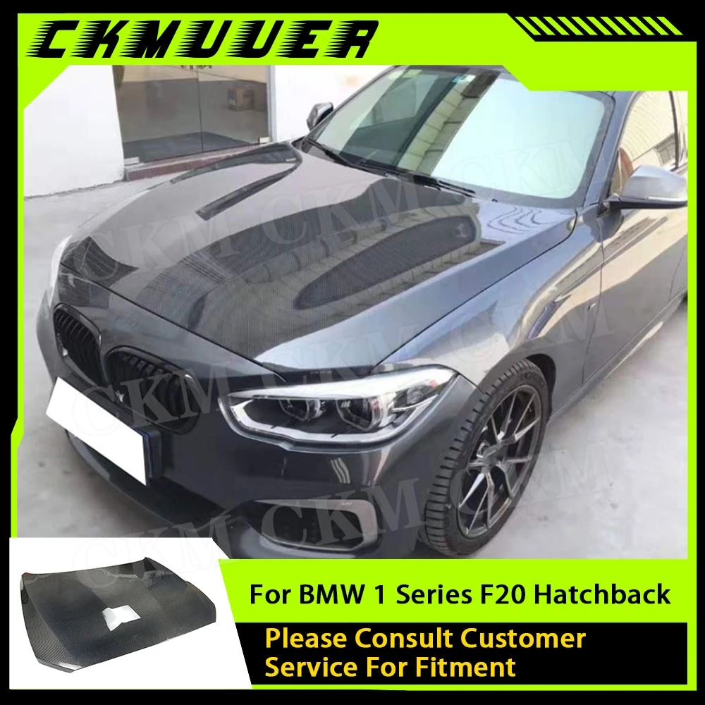 CKMUUER Carbon Fiber for BMW 1 Series F20 Hatchback 2016 2017 2018 Car Engine Hood Bonnet Cover Car Styling Body Kits
CKMUUER Carbon Fiber for BMW 1 Series F20 Hatchback 2016 2017 2018 Car Engine Hood Bonnet Cover Car Styling Body Kits