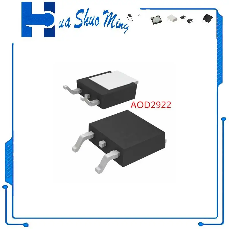 10 шт./лот AOD2922 D2922 TO252
10 шт./лот AOD2922 D2922 TO252