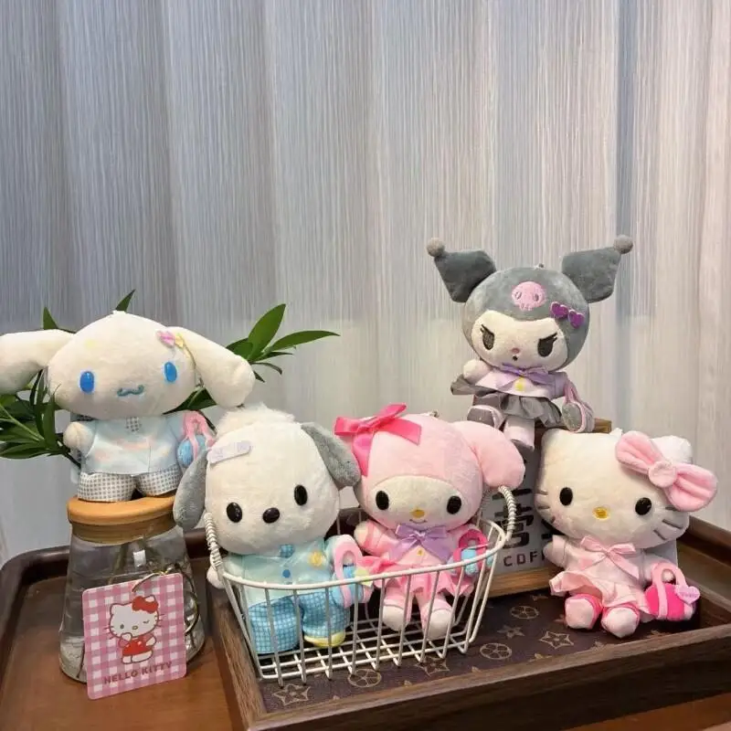 Sanrio Plush Keychain Set Plush Pendant, Cute Cartoon Stuffed Animal Bag Charm, Soft Plush Keyring for Gift for Kids Women
Sanrio Plush Keychain Set Plush Pendant, Cute Cartoon Stuffed Animal Bag Charm, Soft Plush Keyring for Gift for Kids Women