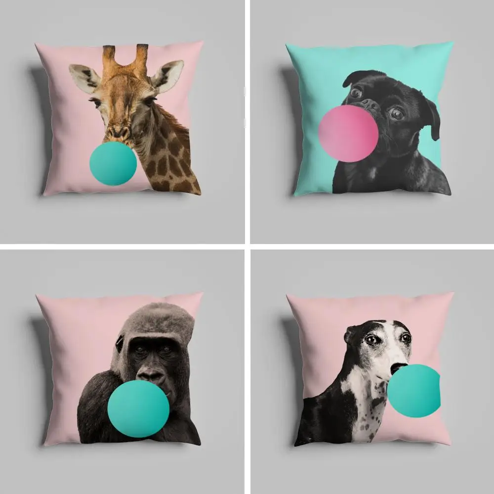 Pink Funny Dog Animals Pillow Case luxurious home office, sofa decorative Multi sized car seat cushions, pillowcases
Pink Funny Dog Animals Pillow Case luxurious home office, sofa decorative Multi sized car seat cushions, pillowcases