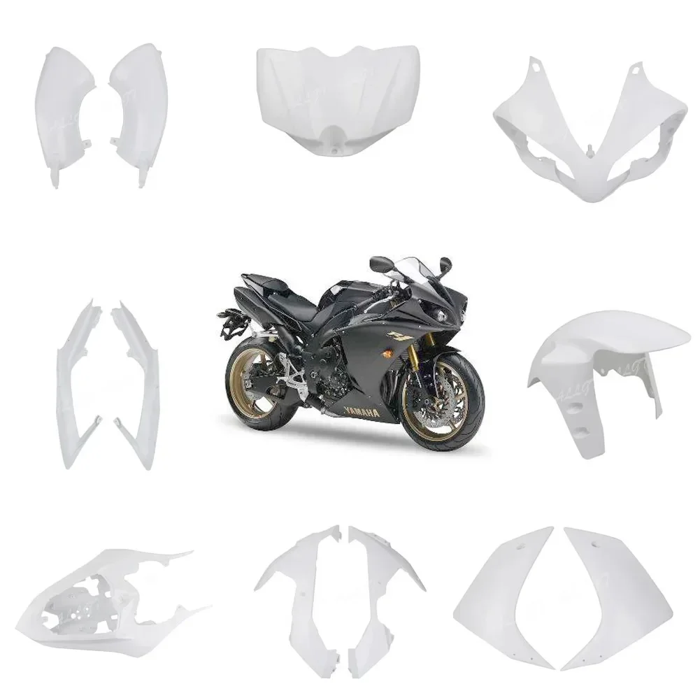 Unpainted Side Cowl ABS Injection Fairing Fit For Yamaha R1 2007 2008 Front Fender Upper Cowl Tail Rear Fairing
Unpainted Side Cowl ABS Injection Fairing Fit For Yamaha R1 2007 2008 Front Fender Upper Cowl Tail Rear Fairing