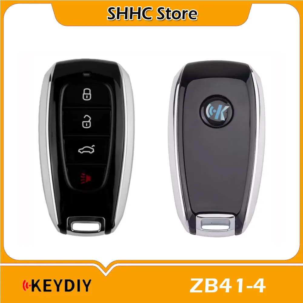 KEYDIY KD ZB41-4 Universal Smart Remote Key 3+1 Buttons for Subaru Type Smart Car Remote Key for KD-X2 / KD-MAX Key Programmer
KEYDIY KD ZB41-4 Universal Smart Remote Key 3+1 Buttons for Subaru Type Smart Car Remote Key for KD-X2 / KD-MAX Key Programmer