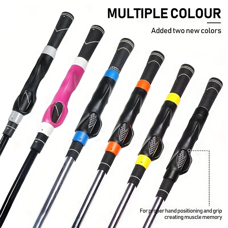 Golf Grip Trainer Swing Training Aid Ergonomic Hand Position Guide for Correct Grip Muscle Memory Improve Swing Rhythm
Golf Grip Trainer Swing Training Aid Ergonomic Hand Position Guide for Correct Grip Muscle Memory Improve Swing Rhythm