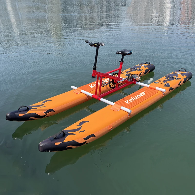 Inflatable Floating Water Bike New Arrival Single Person Water Pedal Bike
Inflatable Floating Water Bike New Arrival Single Person Water Pedal Bike