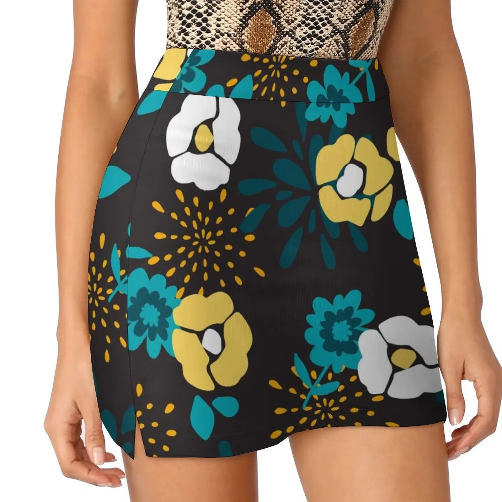 Blue, yellow and white vivid flowers Mini Skirt skirt women clothing women summer 2025 kawaii clothes
Blue, yellow and white vivid flowers Mini Skirt skirt women clothing women summer 2025 kawaii clothes