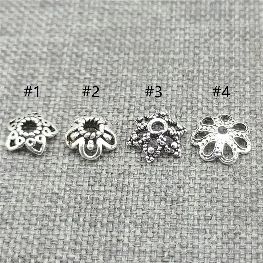 50pcs of 925 Sterling Silver Flower Heart Bead Caps for Bracelet Necklace Jewelry Findings
50pcs of 925 Sterling Silver Flower Heart Bead Caps for Bracelet Necklace Jewelry Findings