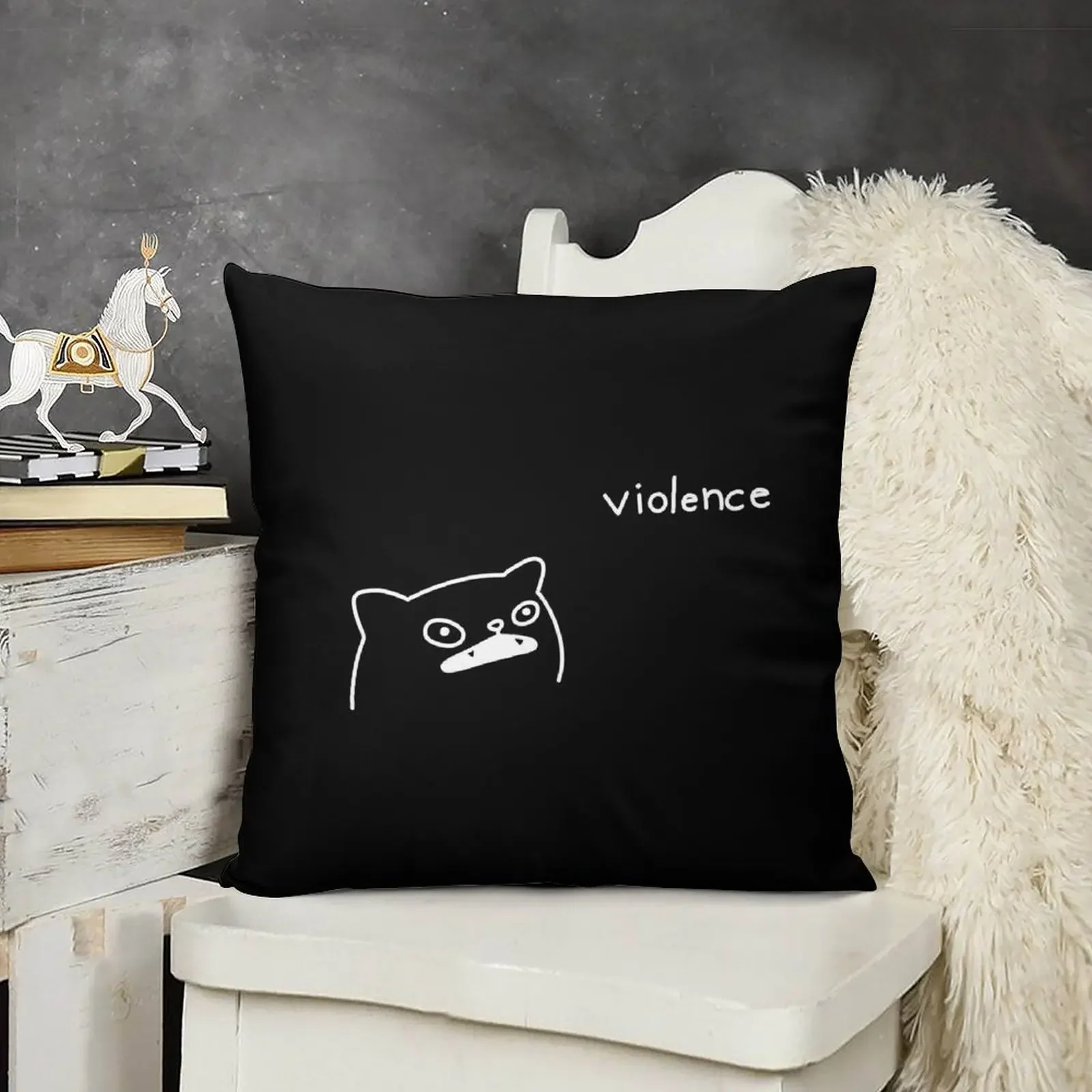violencia (white) Throw Pillow Sofa Covers For Living Room autumn pillowcase Pillowcase Pillow Covers Decorative pillow
violencia (white) Throw Pillow Sofa Covers For Living Room autumn pillowcase Pillowcase Pillow Covers Decorative pillow