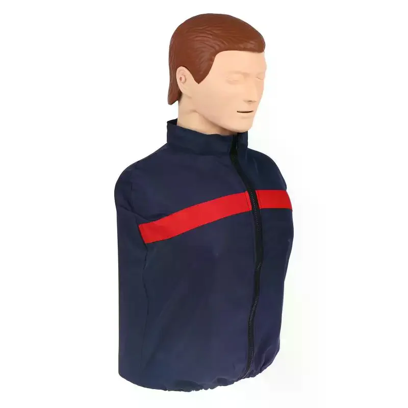 CPR Training Manikin: Half Body Adult Professional Nursing First Aid Model Teaching Dummy
CPR Training Manikin: Half Body Adult Professional Nursing First Aid Model Teaching Dummy
