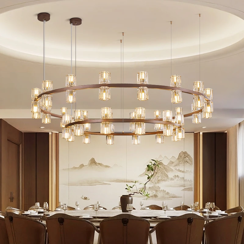 America Luxury Chandelier Gold Double-glazed Glass Hanging Lamps For Living Room Appliance Living Room Restaurant Light
America Luxury Chandelier Gold Double-glazed Glass Hanging Lamps For Living Room Appliance Living Room Restaurant Light