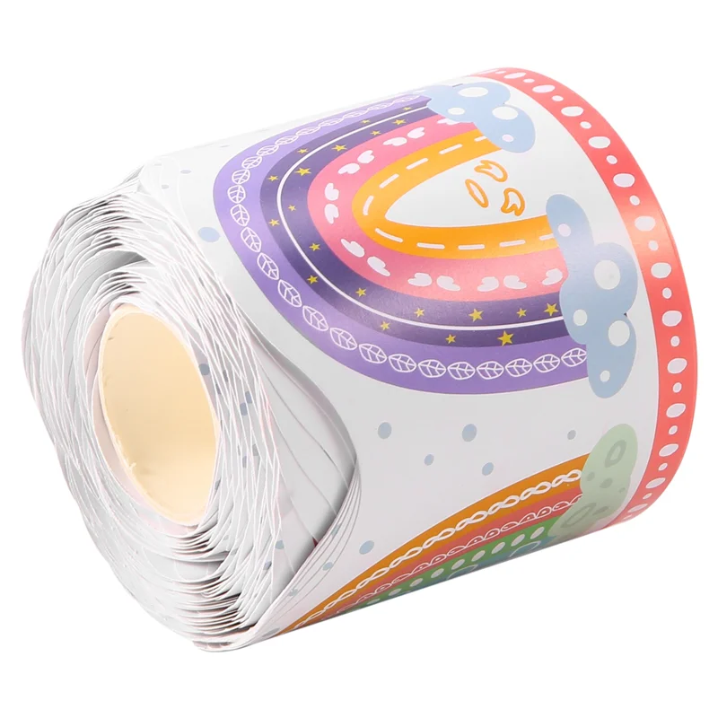 A29F-Rainbow Bulletin Board Border 20M Paper Border Trim For Classroom Decoration School Family Party
A29F-Rainbow Bulletin Board Border 20M Paper Border Trim For Classroom Decoration School Family Party