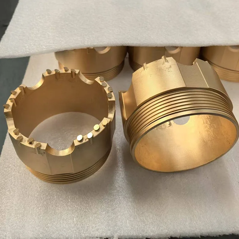 Alloy Steel Carbide Diamond Core Drill Bit Forging 1 Piece High Efficiency Well Drilling Geological Drilling Tool
Alloy Steel Carbide Diamond Core Drill Bit Forging 1 Piece High Efficiency Well Drilling Geological Drilling Tool