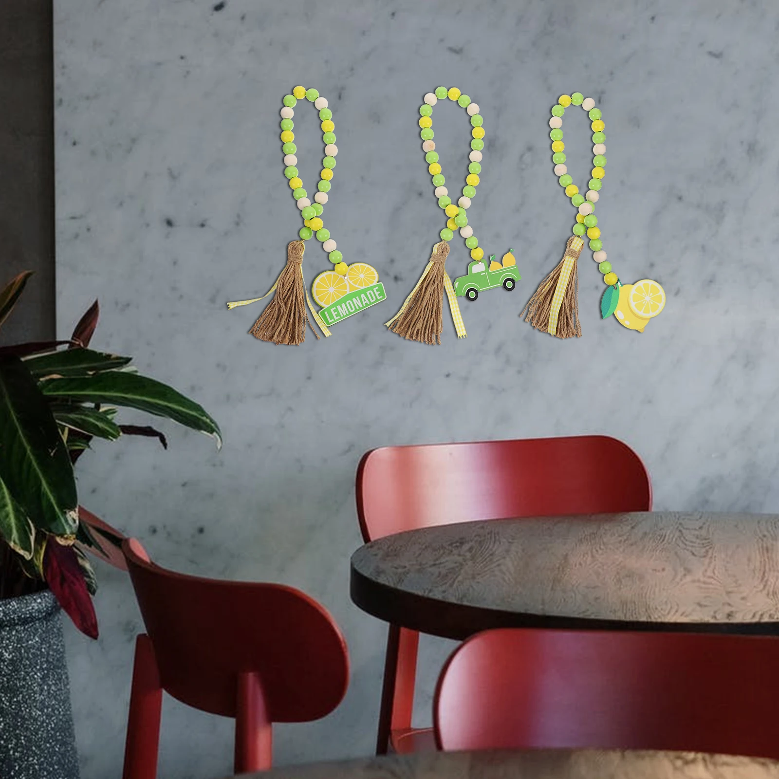 3 Pcs Lemon Wood Beads Home Decor Summer Rustic Wooden Pendant String Hanging Citrus Fireplace Stairs Wall nament
3 Pcs Lemon Wood Beads Home Decor Summer Rustic Wooden Pendant String Hanging Citrus Fireplace Stairs Wall nament