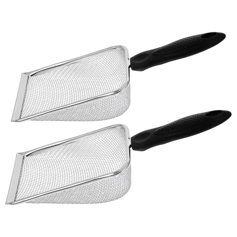 2 Pcs Cat Litter Shoveling Scooper Metal Pet Stainless Steel Shovels for Poop Holder
2 Pcs Cat Litter Shoveling Scooper Metal Pet Stainless Steel Shovels for Poop Holder