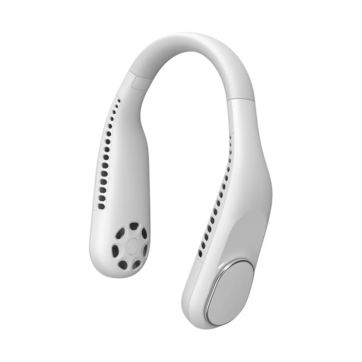 Portable Neck Fan 4000MAh Rechargeable Bladeless Hanging Neck Fan 3 Speeds Adjustment 360°Cooling Wearable Flexible Fan
Portable Neck Fan 4000MAh Rechargeable Bladeless Hanging Neck Fan 3 Speeds Adjustment 360°Cooling Wearable Flexible Fan