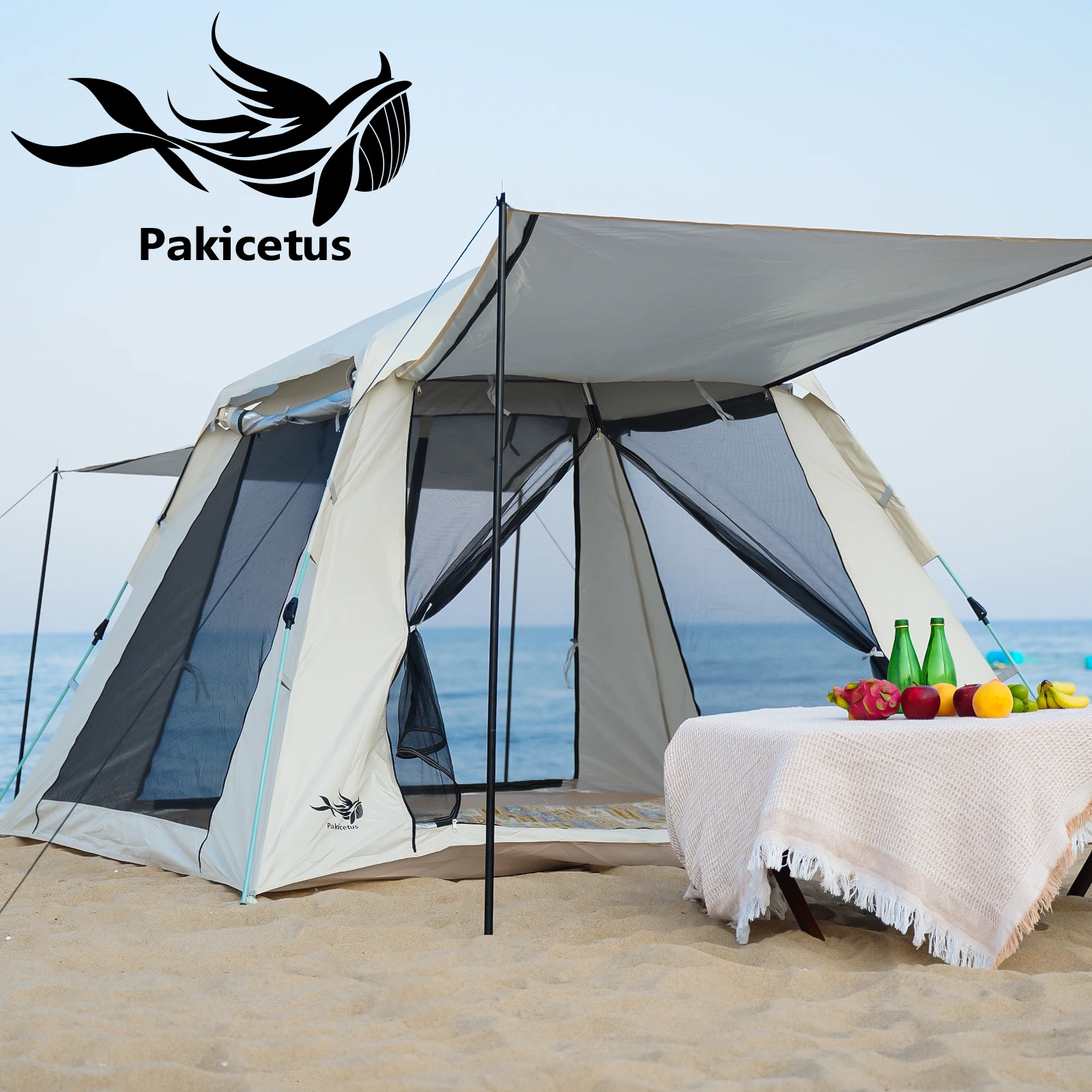 PAKICETUS 1-3 Person Pop Up Inflatable Camping Tent, 60s Quick Setup, Double Doors, Spacious Interior, Upgraded Ventilation, Portable Carry Bag for Outdoor Backpacking Car Camping
PAKICETUS 1-3 Person Pop Up Inflatable Camping Tent, 60s Quick Setup, Double Doors, Spacious Interior, Upgraded Ventilation, Portable Carry Bag for Outdoor Backpacking Car Camping