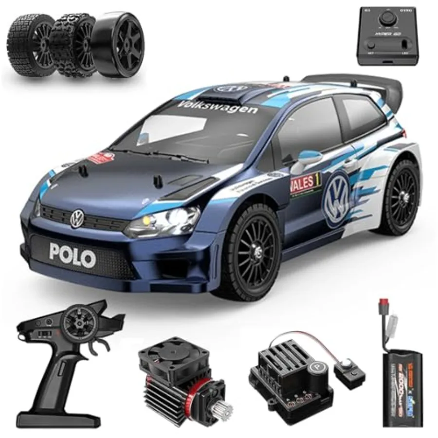 All-road RC drift car for adults, brushless 4WD electric, 1/14 scale, black and red, high-speed 2.4G control with terreneitor 4
All-road RC drift car for adults, brushless 4WD electric, 1/14 scale, black and red, high-speed 2.4G control with terreneitor 4