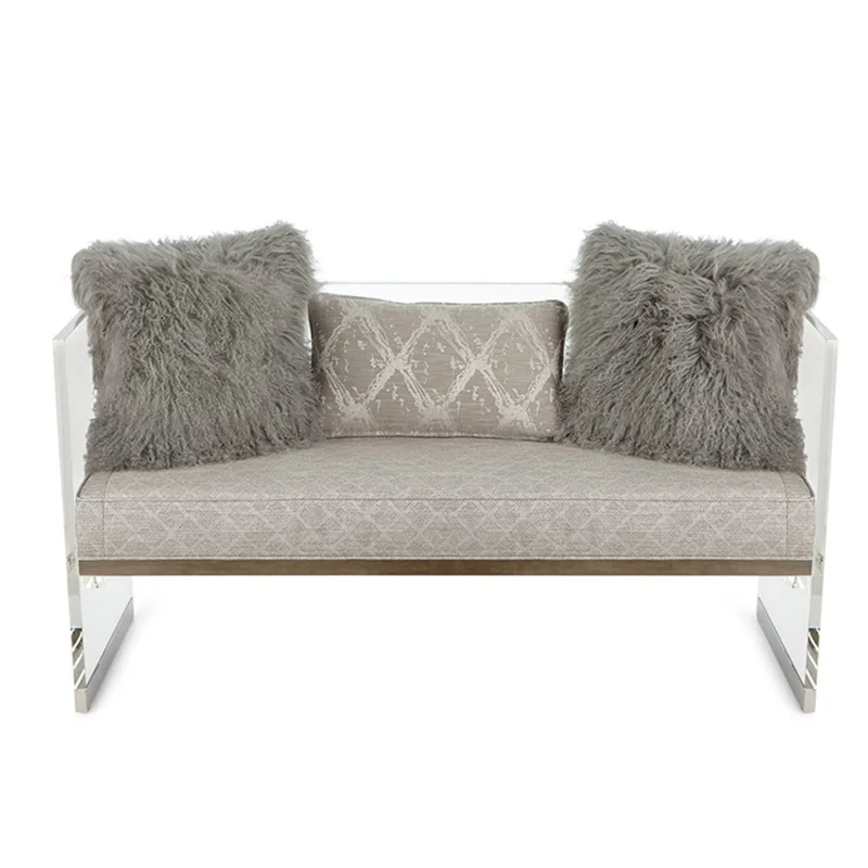 Premium double sofa acrylic light luxury bedside stool Nordic negotiation leisure chair multi-function
Premium double sofa acrylic light luxury bedside stool Nordic negotiation leisure chair multi-function