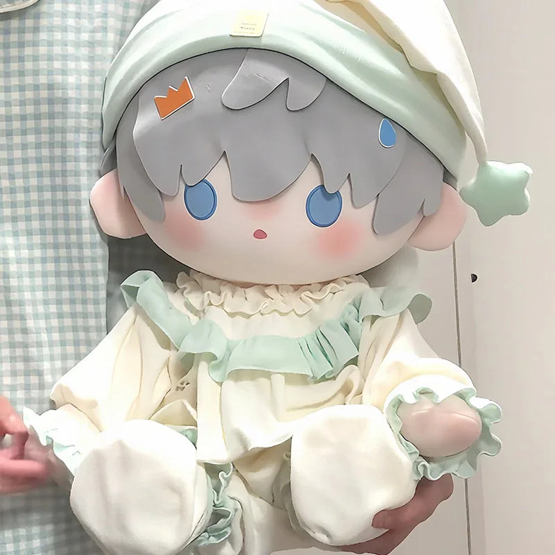 Only Clothes For 40cm Plush Pajamas With Nightcap For Sitting Position Non Attribute Cotton Doll Sleepwear Outfit Fans Gift
Only Clothes For 40cm Plush Pajamas With Nightcap For Sitting Position Non Attribute Cotton Doll Sleepwear Outfit Fans Gift