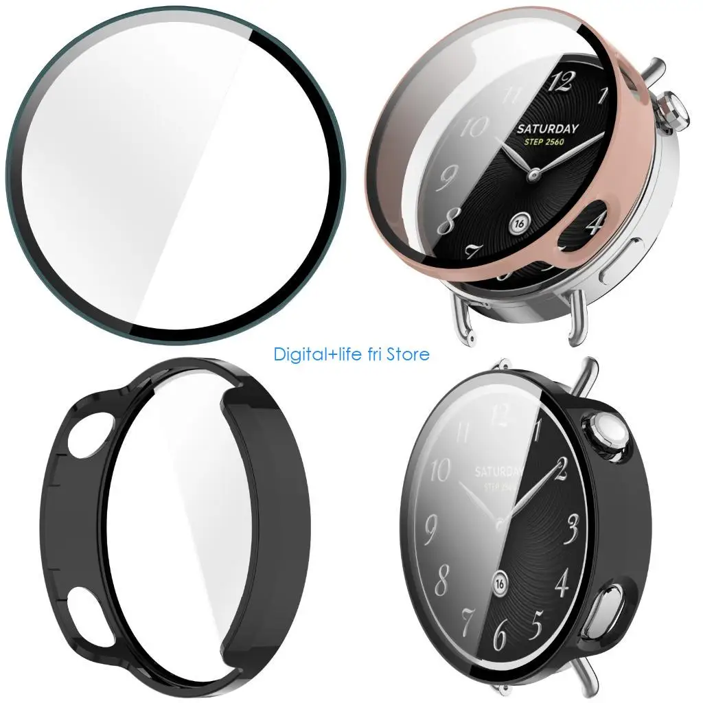 E06D Smartwatch Case for Watch 41mm Screen Protectors Bumper All-Around Cover
E06D Smartwatch Case for Watch 41mm Screen Protectors Bumper All-Around Cover