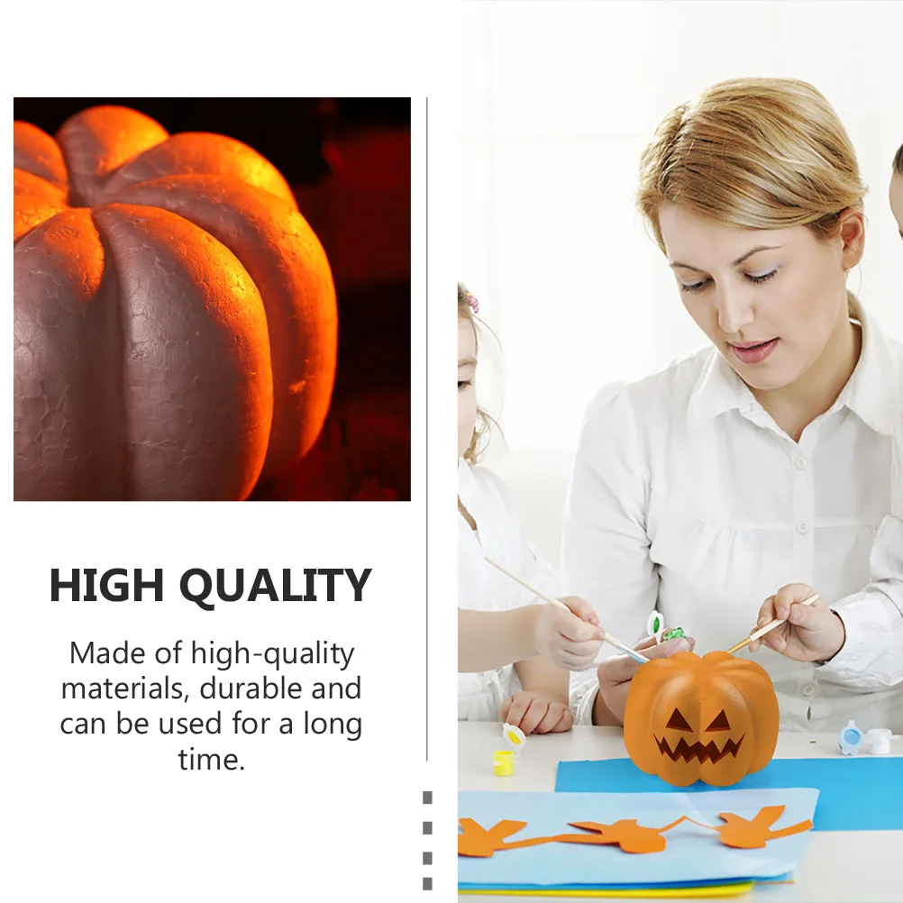 8pcs 1 Set Halloween Pumpkin Decor Kids Diy Craft Party Supplies Realistic Fake Foamed Mini Pumpkins White Simulation Molds
8pcs 1 Set Halloween Pumpkin Decor Kids Diy Craft Party Supplies Realistic Fake Foamed Mini Pumpkins White Simulation Molds
