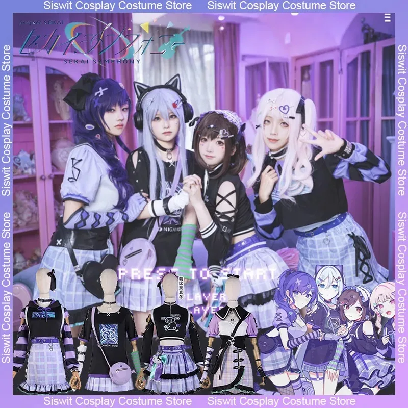 Project Sekai Colorful 25-ji Cosplay Costume Asahina Mafuyu Mizuki Yoisaki Kanade Shinonome Ena Stage Uniforms Anime Party Dress
Project Sekai Colorful 25-ji Cosplay Costume Asahina Mafuyu Mizuki Yoisaki Kanade Shinonome Ena Stage Uniforms Anime Party Dress