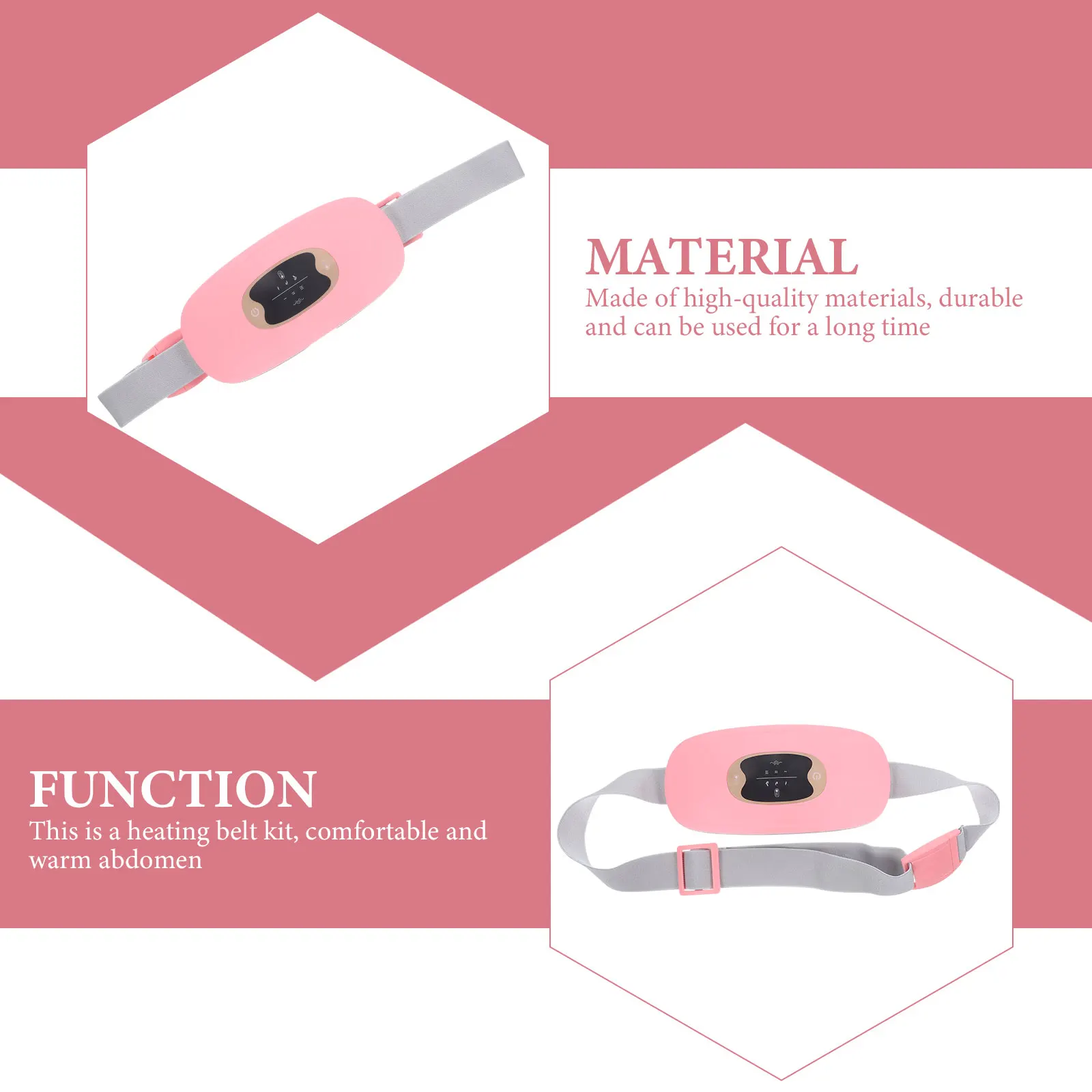 Warm Palace Belt Heating Waist Pad Electric Massage Belly Wrap for Menstrual Pain Relief Enlarged Surface ABSVelo Multi-level 
Warm Palace Belt Heating Waist Pad Electric Massage Belly Wrap for Menstrual Pain Relief Enlarged Surface ABSVelo Multi-level