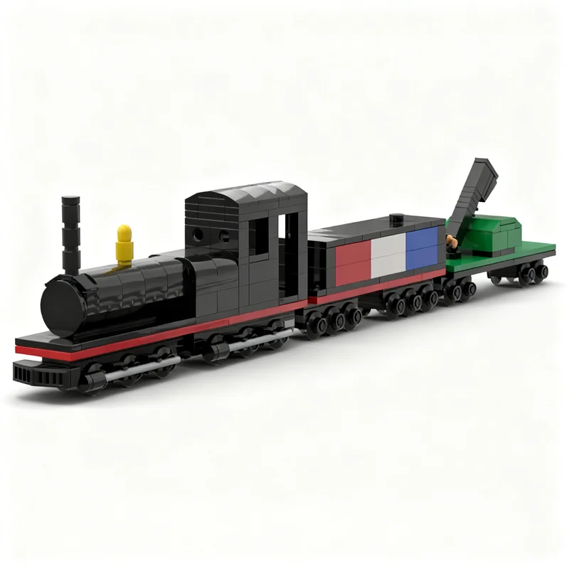 NEW 357PCS MOC Railway Train Memorial Day Mallet Model Custom Building Blocks DIY Creative Ideas Assembly Display Gift Home Set
NEW 357PCS MOC Railway Train Memorial Day Mallet Model Custom Building Blocks DIY Creative Ideas Assembly Display Gift Home Set