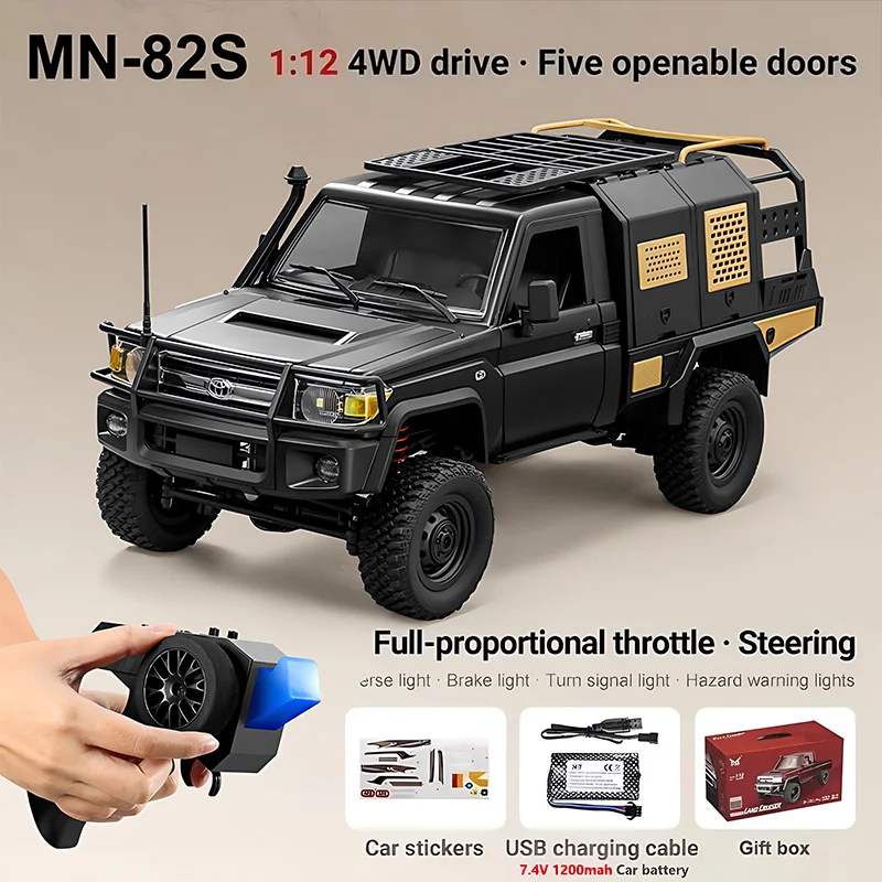 MN82S MN82Pro 2,4G масштаб 1:12 пикап 4WD гусеничный пульт дистанционного управления игрушка с дистанционным управлением Рождественский подарок
MN82S MN82Pro 2,4G масштаб 1:12 пикап 4WD гусеничный пульт дистанционного управления игрушка с дистанционным управлением Рождественский подарок