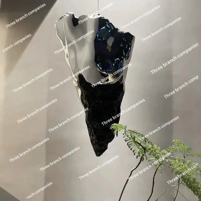 Aerial pendant Meteorite stone fiberglass sculpture ceiling hanging overhead decoration
Aerial pendant Meteorite stone fiberglass sculpture ceiling hanging overhead decoration