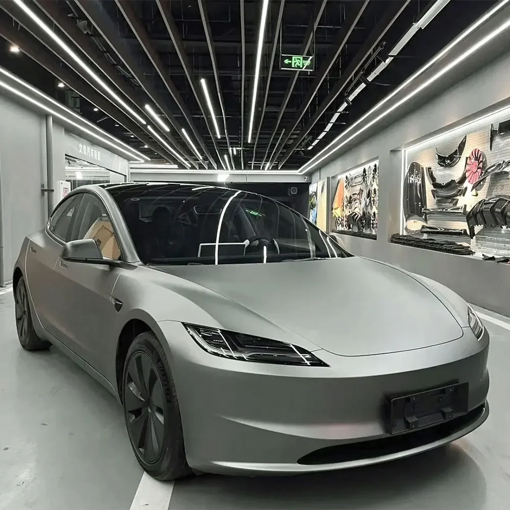Car Wrap Film Matt Metal Paint GT Silver Sticker Color Change Vinyl Film PET Bubble Free Wrapping Car Accessories Auto Decals
Car Wrap Film Matt Metal Paint GT Silver Sticker Color Change Vinyl Film PET Bubble Free Wrapping Car Accessories Auto Decals